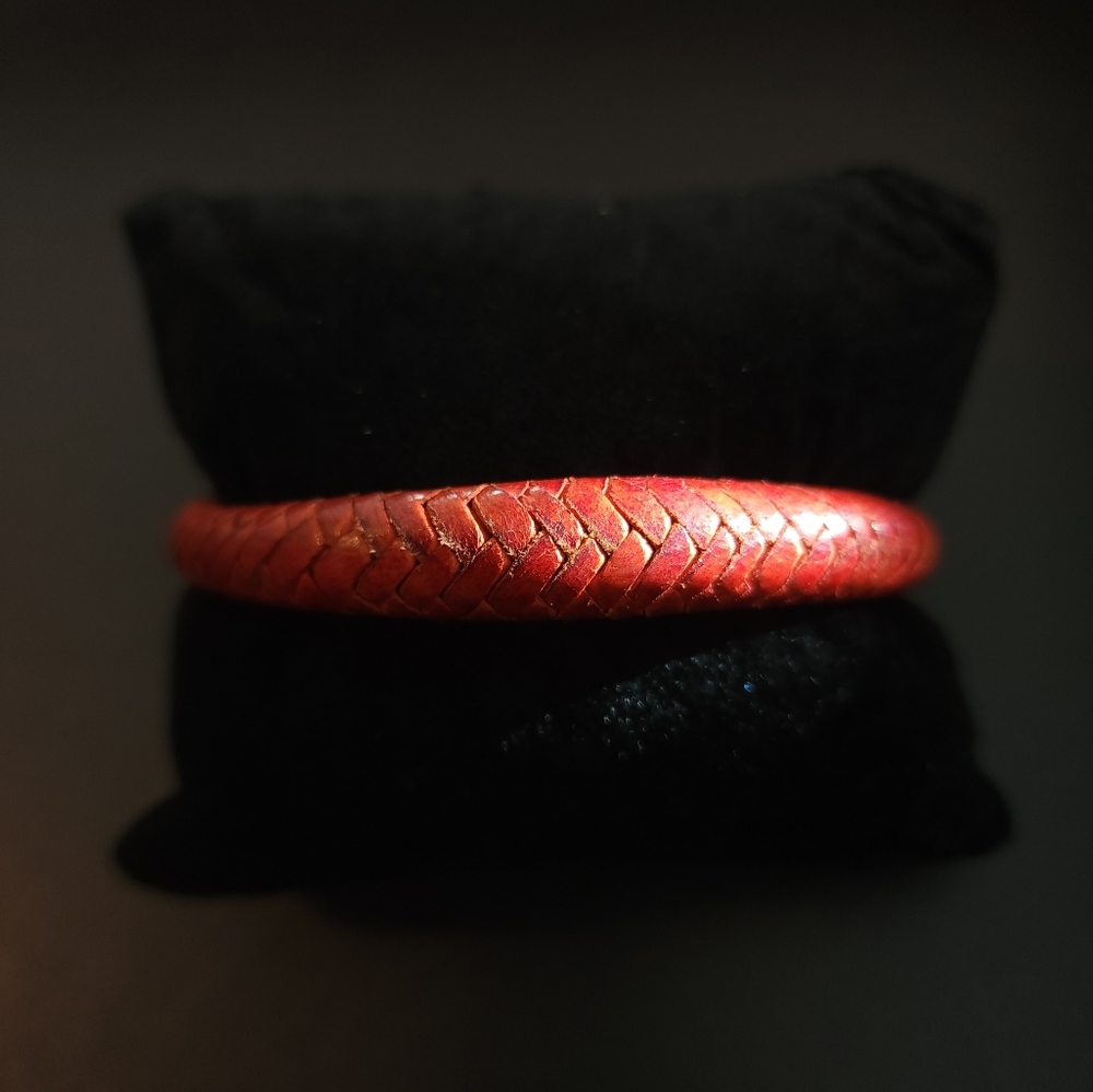 African Braided Leather Bracelet